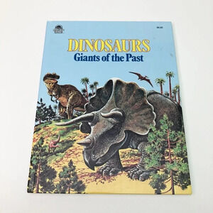 Vtg 1974 Dinosaurs Giants of the Past Eileen  Daly Merrigold Press